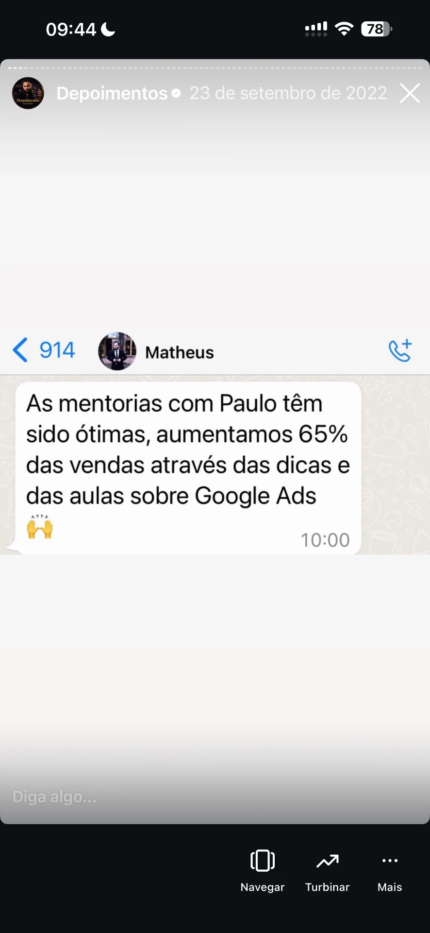 Prova social depoimento-01